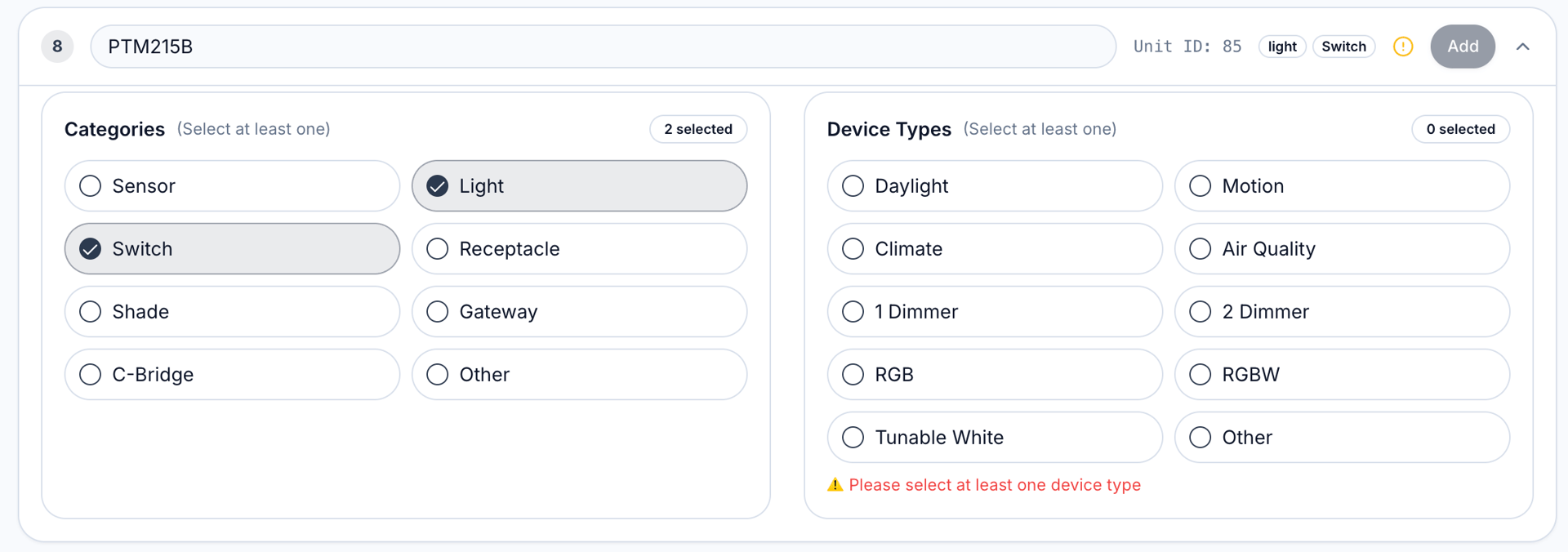 Step 6: Configure and Add Devices — reference image 12